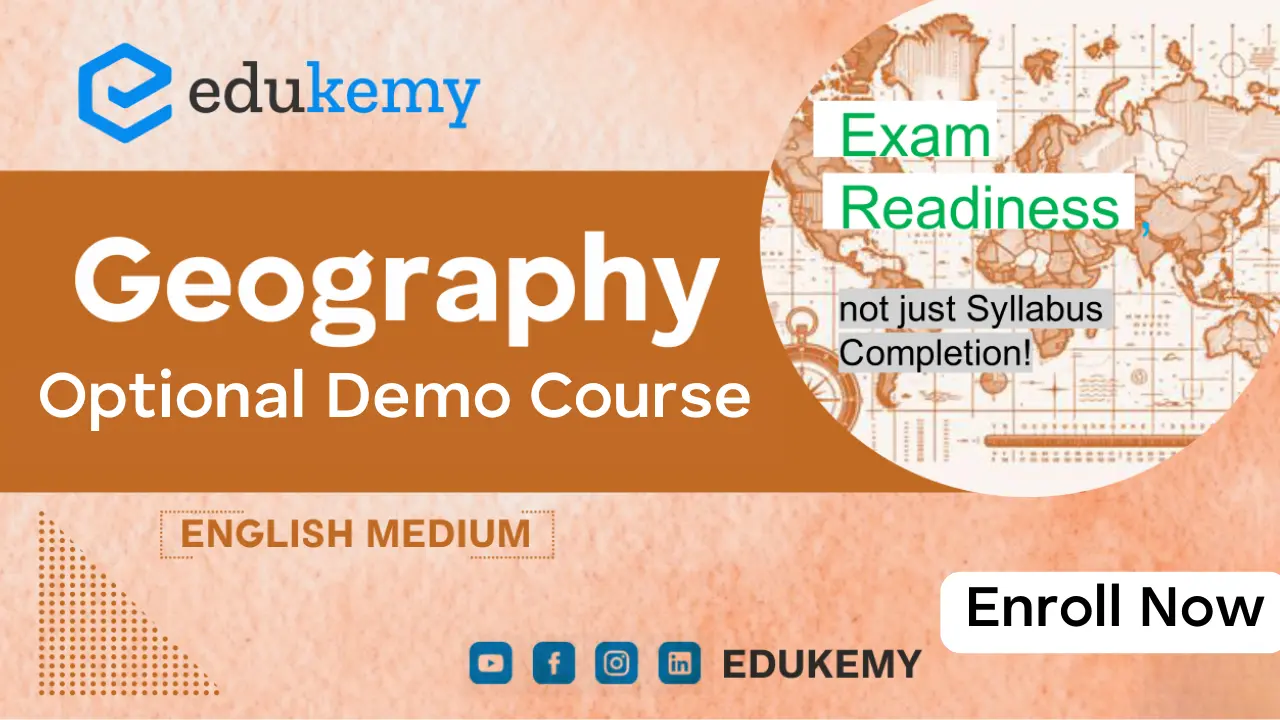 Geography Optional Kit (Foundation, Enrichment & Test Series with Model Answers)